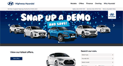 Desktop Screenshot of highwayhyundai.com.au